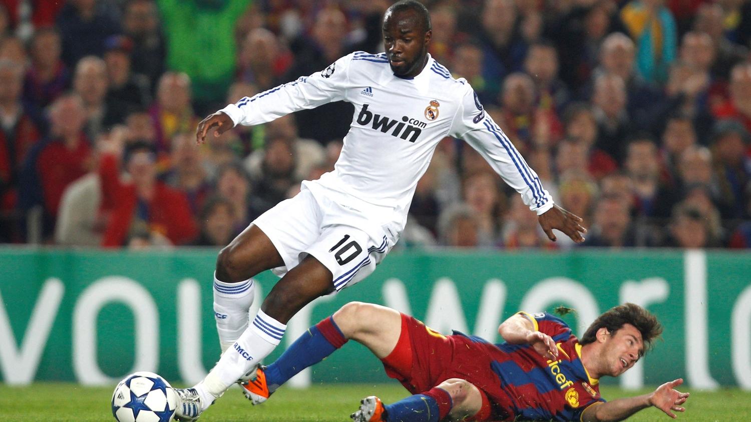 皇家馬德里對巴塞隆拿。(路透社)