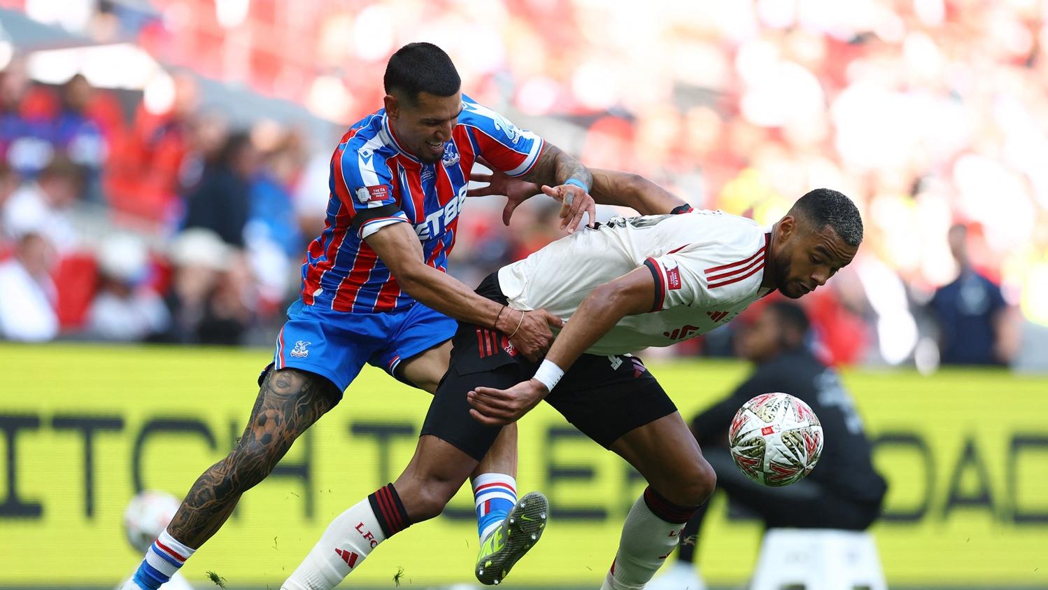 英格蘭社區盾水晶宮對利物浦。(路透社)