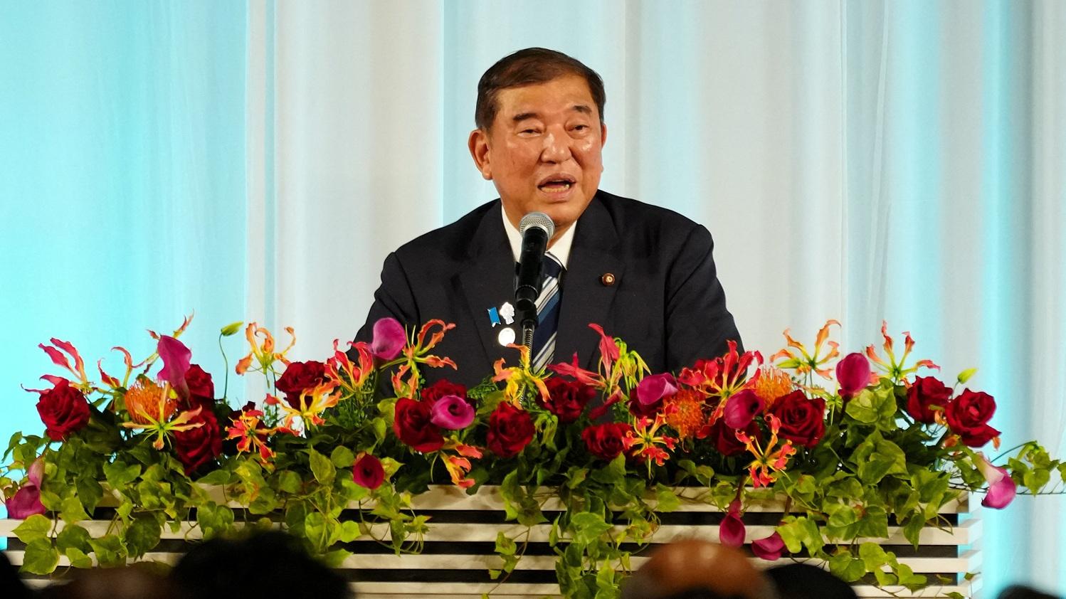 日本首相石破茂。(路透社)