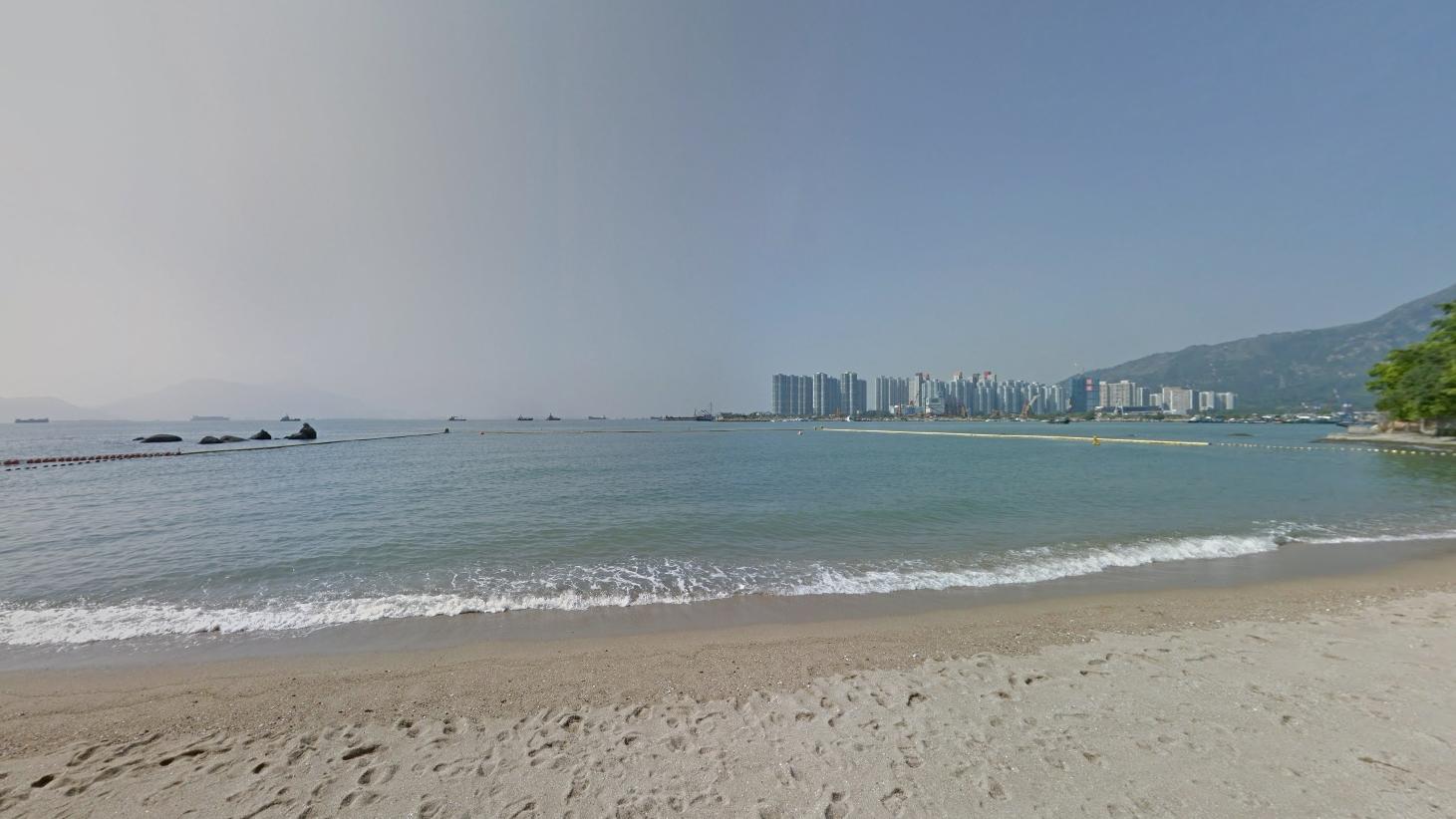 加多利灣泳灘。（Google地圖截圖）