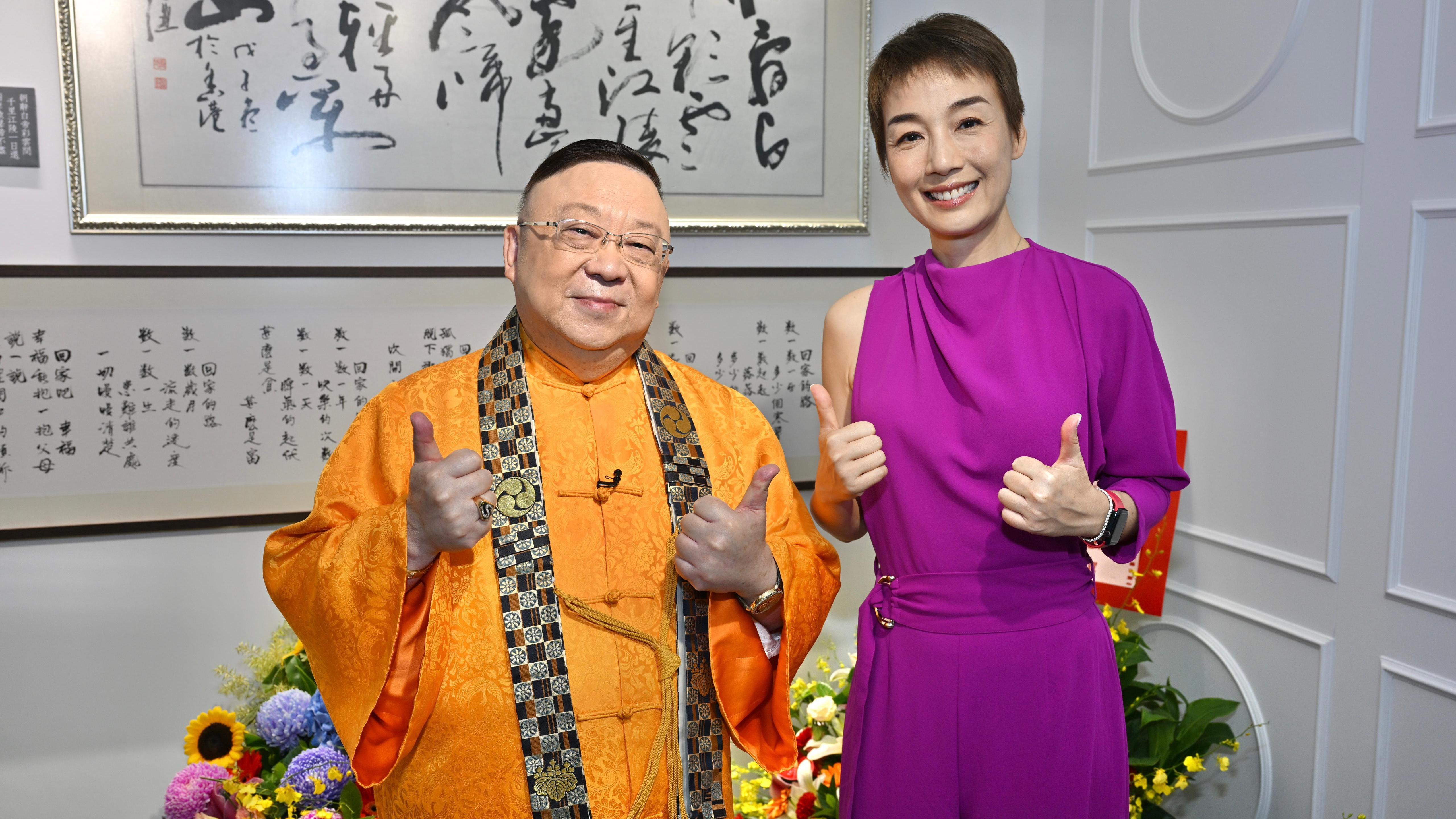 李居明9月災難跟香港無關 江美儀預告年底會拍劇