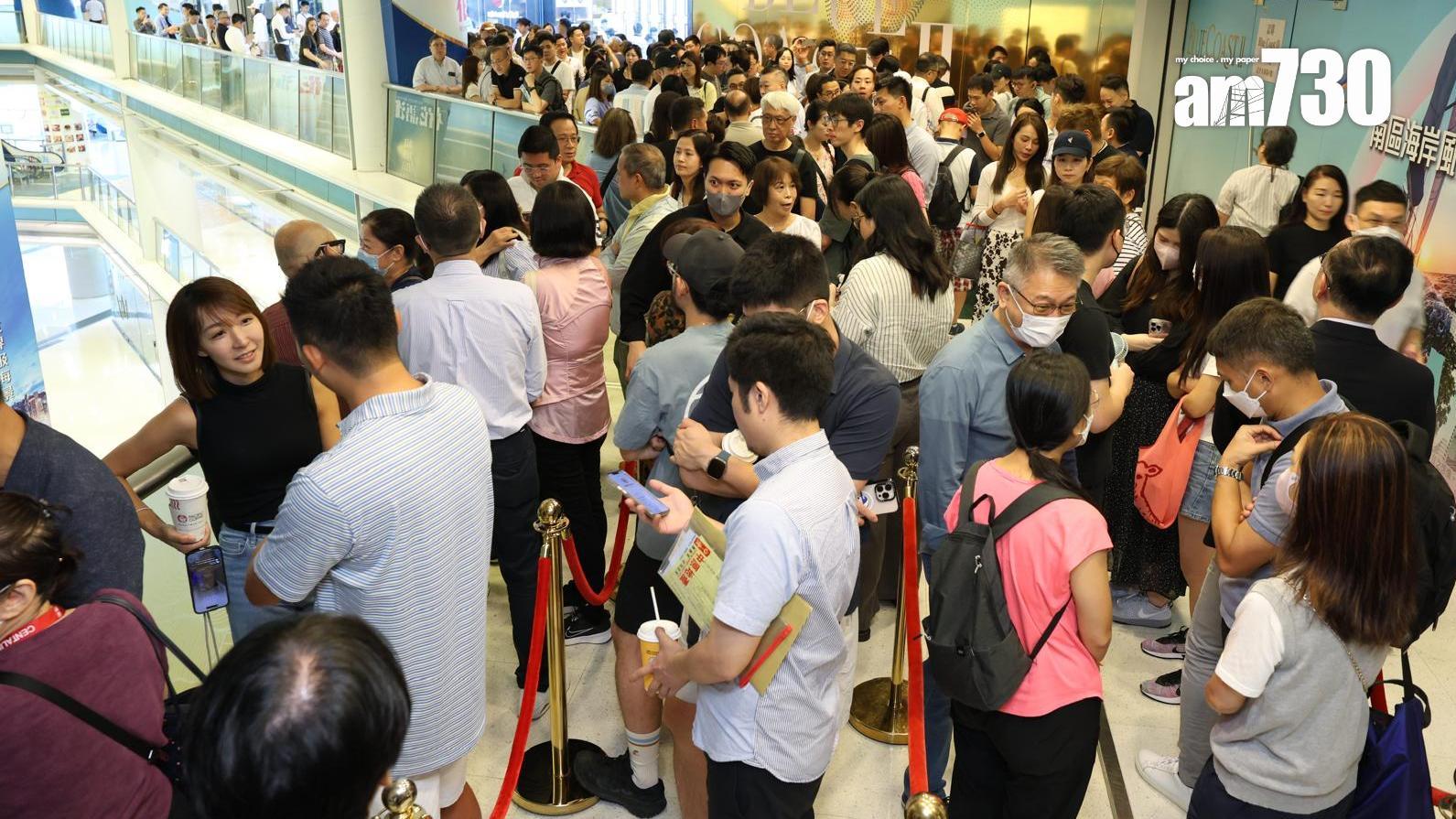 Blue Coast II單日沽74伙 套現逾10億 四房戶「雙破頂」售出｜黃竹坑新盤