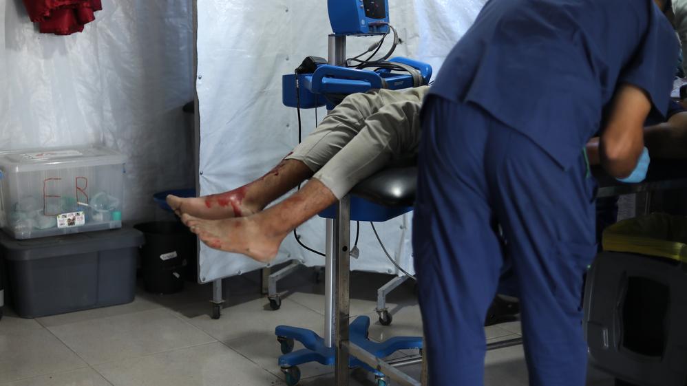 無國界醫生指糧食分發是對加沙實施的飢餓政策制度化(無國界醫生提供相片)