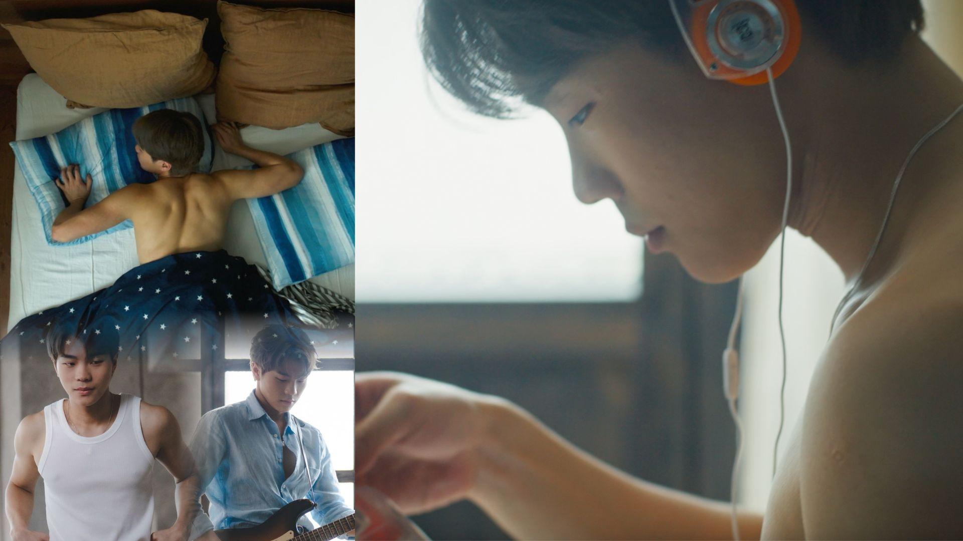 環球唱作新人林暐竣半裸騷肌超尷尬 千禧後拍MV被80年代潮流考起