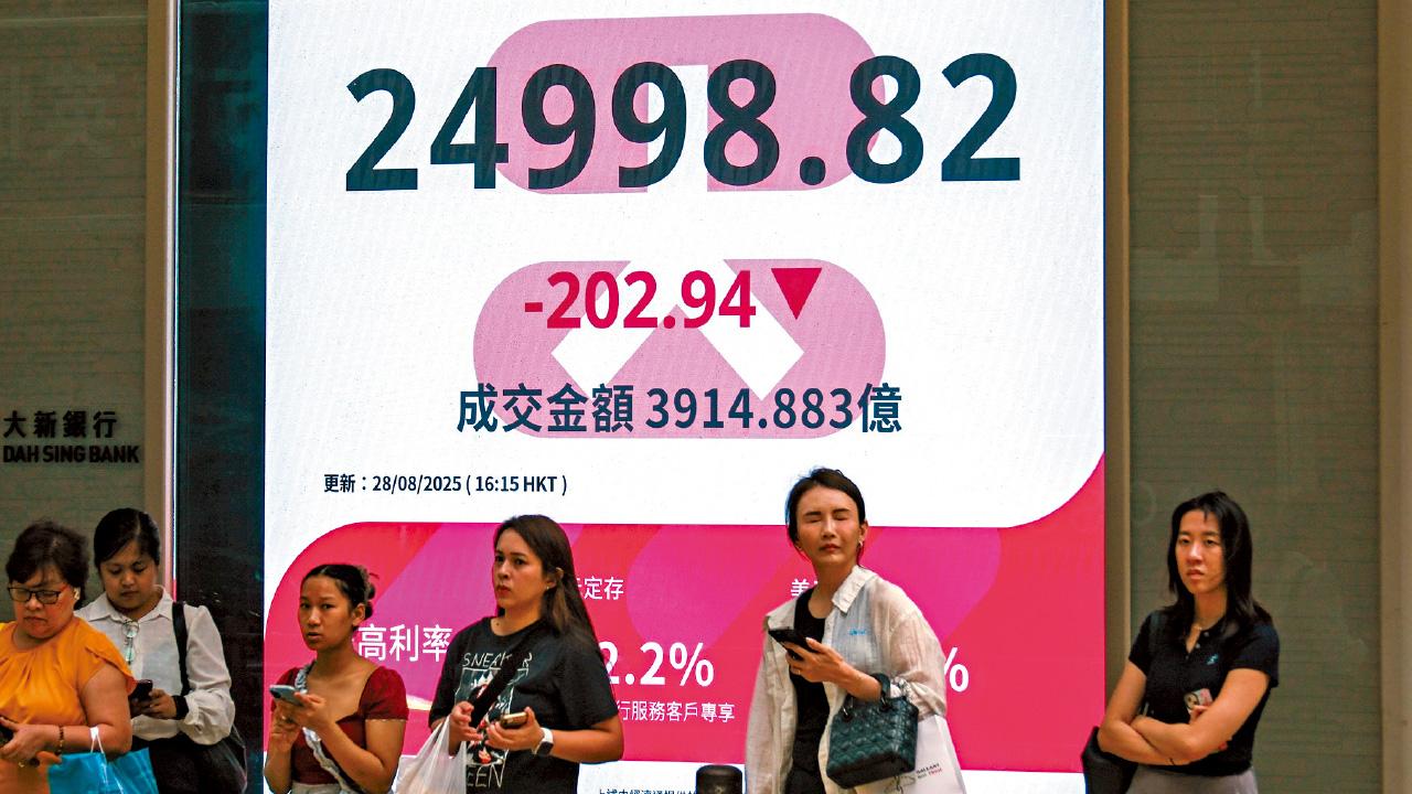 美團急瀉12% 港股失二萬五 北水急撤204億 歷年最大走資