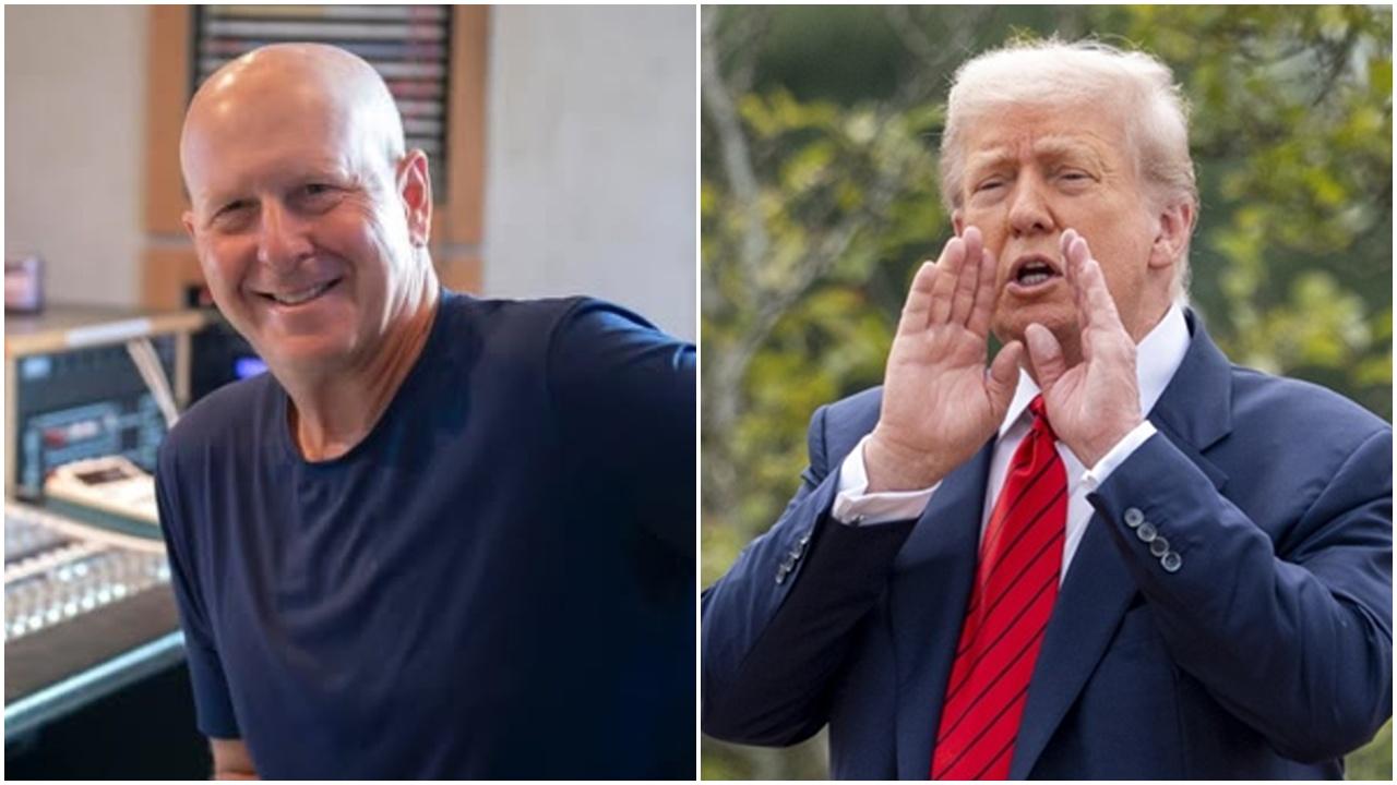 特朗普嘲高盛CEO轉行做DJ。