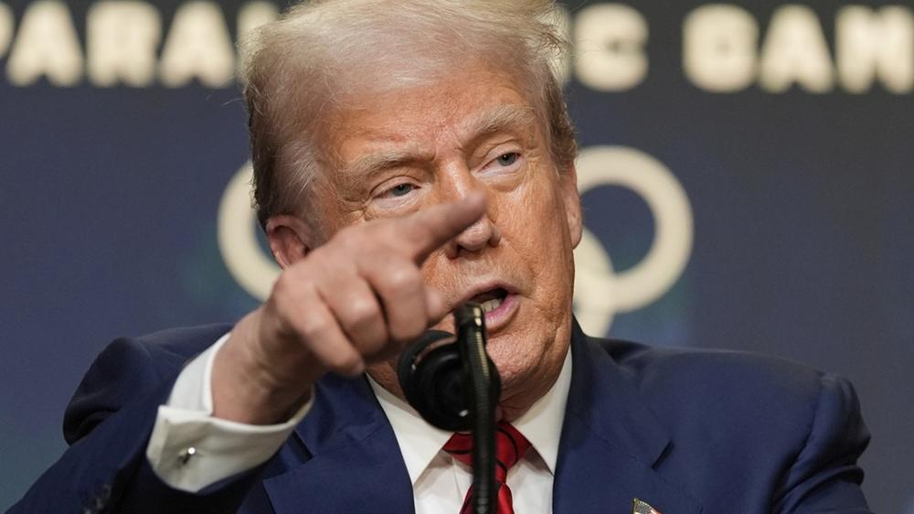 美國總統特朗普。(AP)