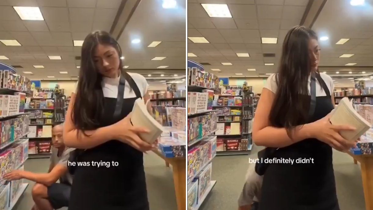 美國現「連環偷聞屁股犯」 怪癖男踎低扮綁鞋帶從背後聞女人(有片)