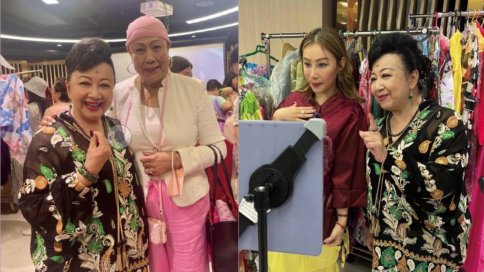 薛家燕為基層家庭籌款 捐出500套登台服義賣