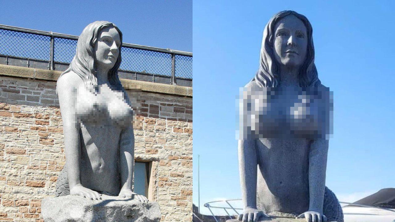 丹麥大美人魚像被批評「醜陋且色情」 文化部門移除作者不解