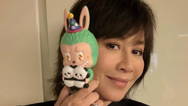 梁朝偉劉嘉玲搶先擁有Labubu X Panda Twins公仔