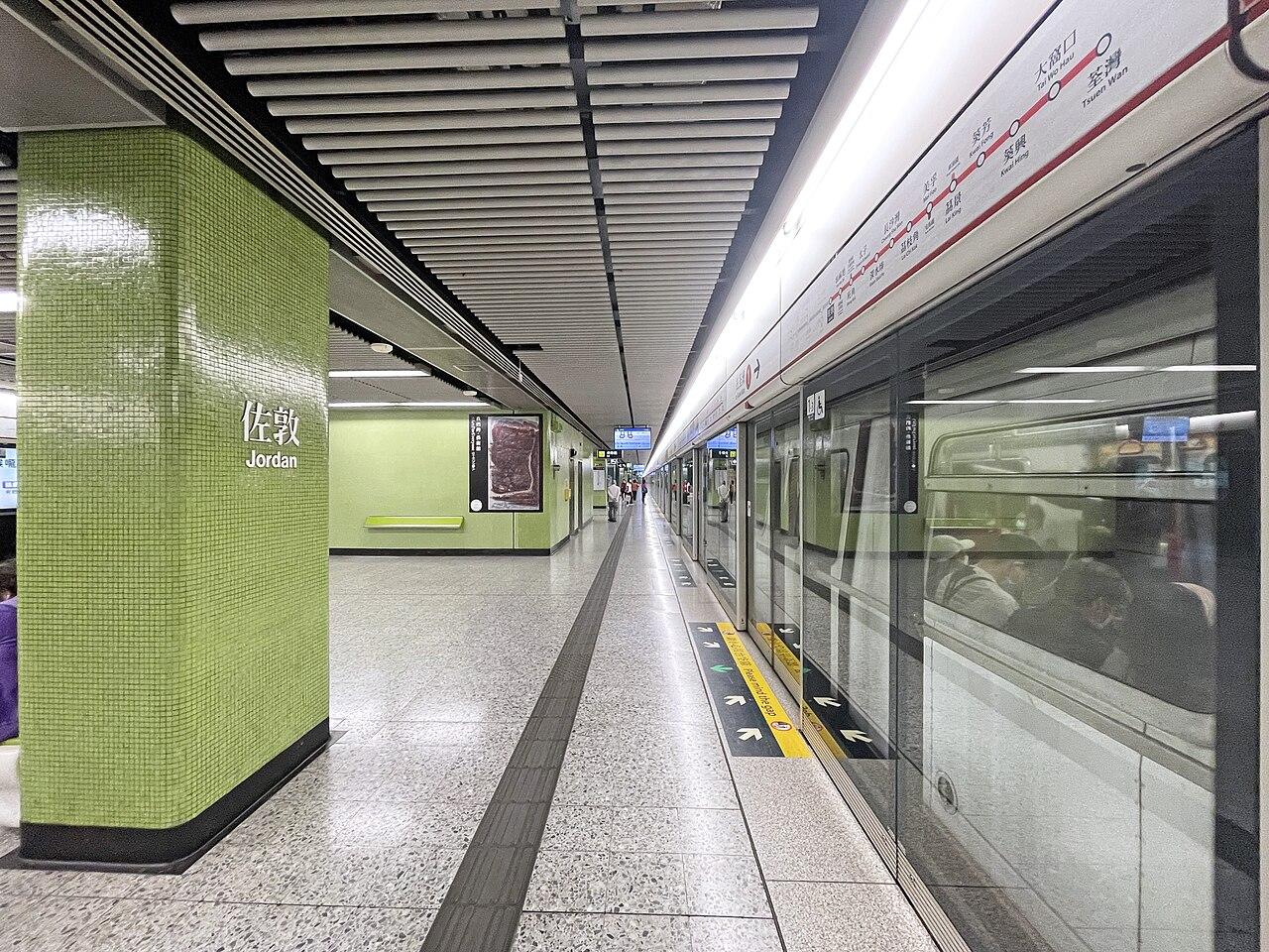 佐敦站35歲女被偷拍裙底，31歲男被捕。(維基百科圖片)