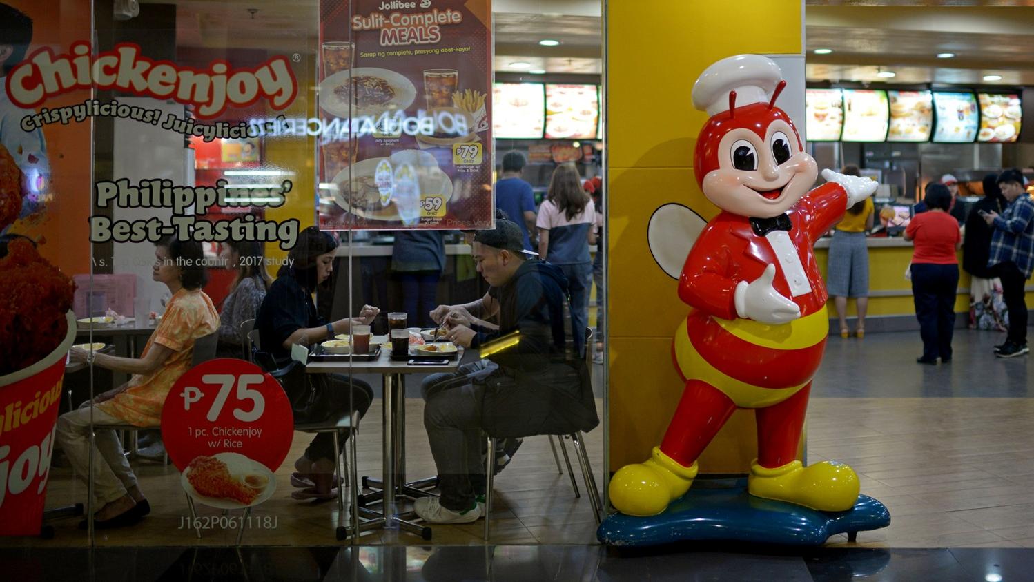 菲律賓快餐集團Jollibee。(路透社)