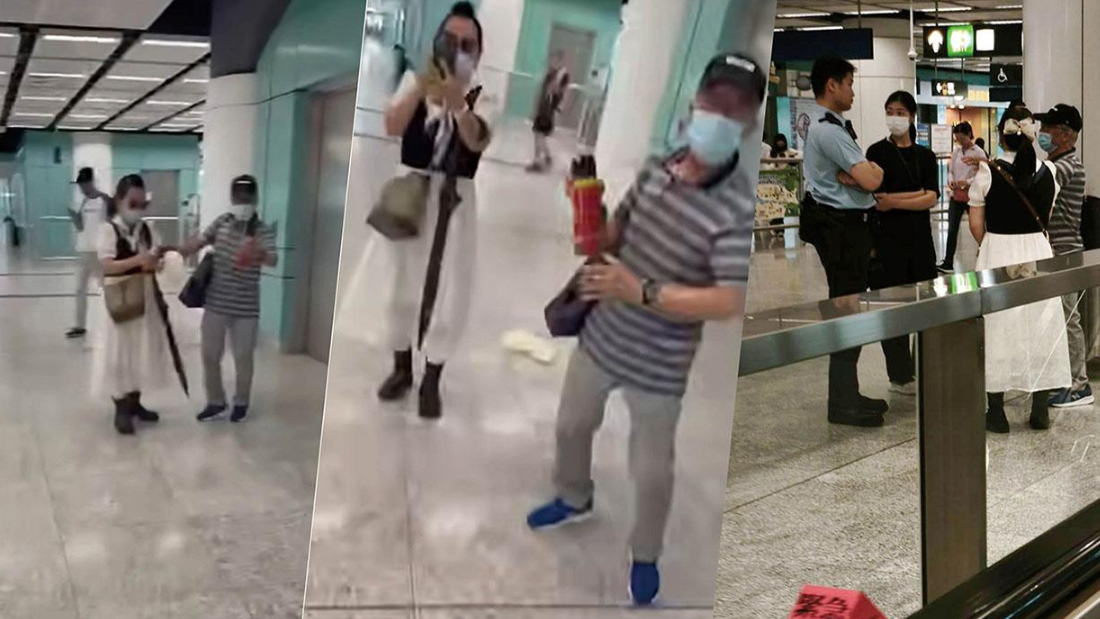 因子女爭產風波接受電視台節目訪問而成為話題人物的何伯，今年5月與何太疑與一名婦人口角，何伯涉取出殺蟲水噴射對方，案件今日（19日）於屯門裁判法院再訊。