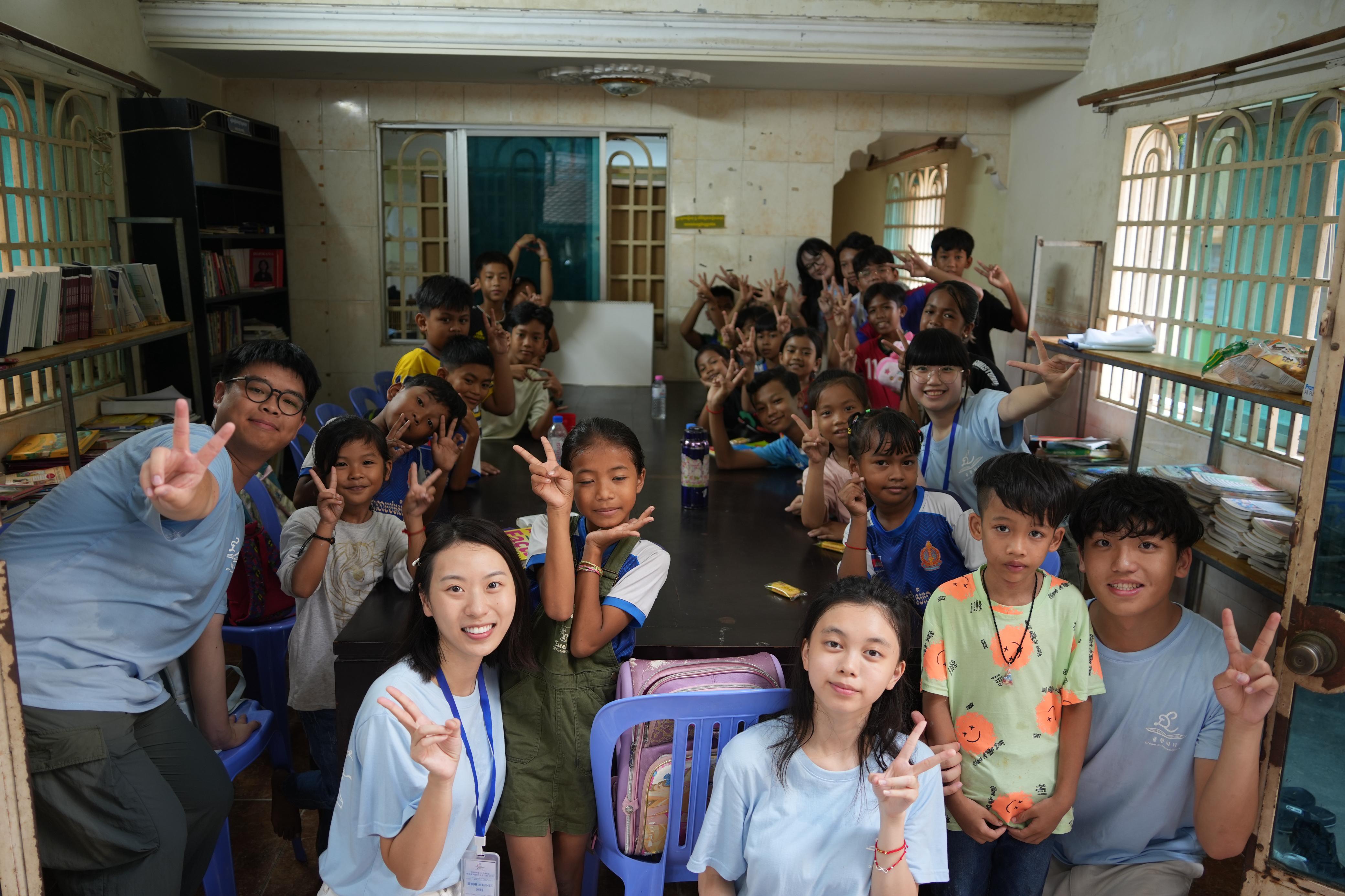 童夢同行完成柬埔寨服務與文化之旅 認識當地發展