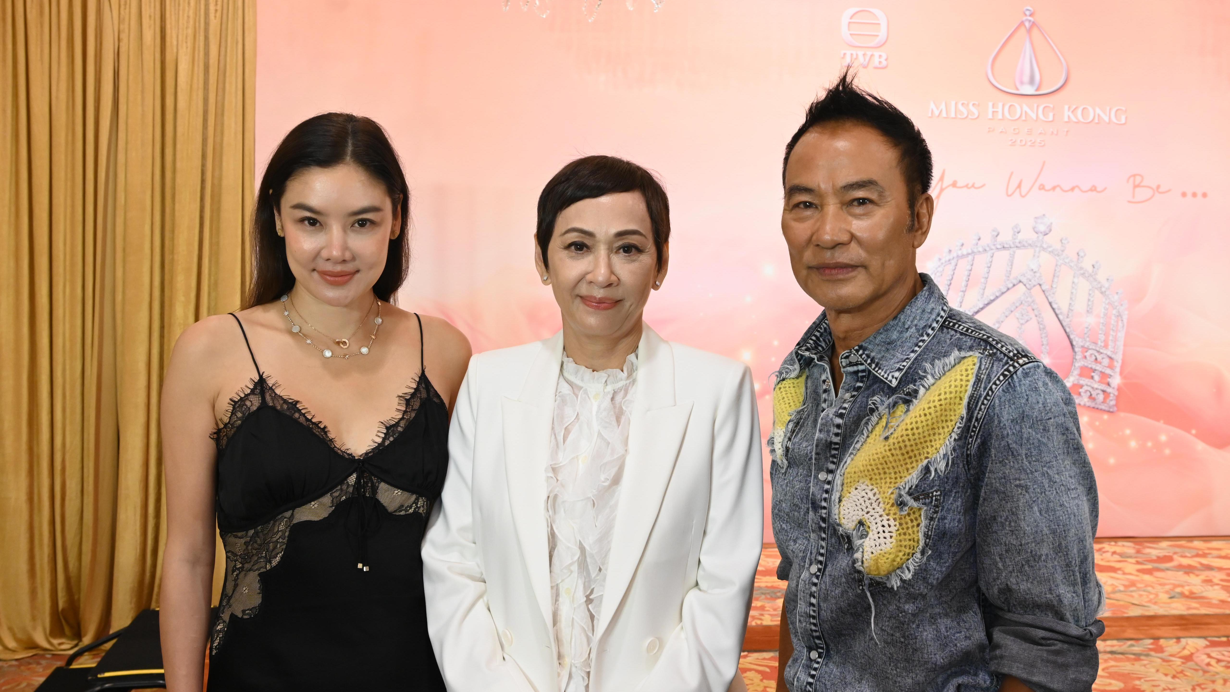 香港小姐2025｜樂基兒首擔任最上鏡小姐評判 任達華教佳麗要發自內心