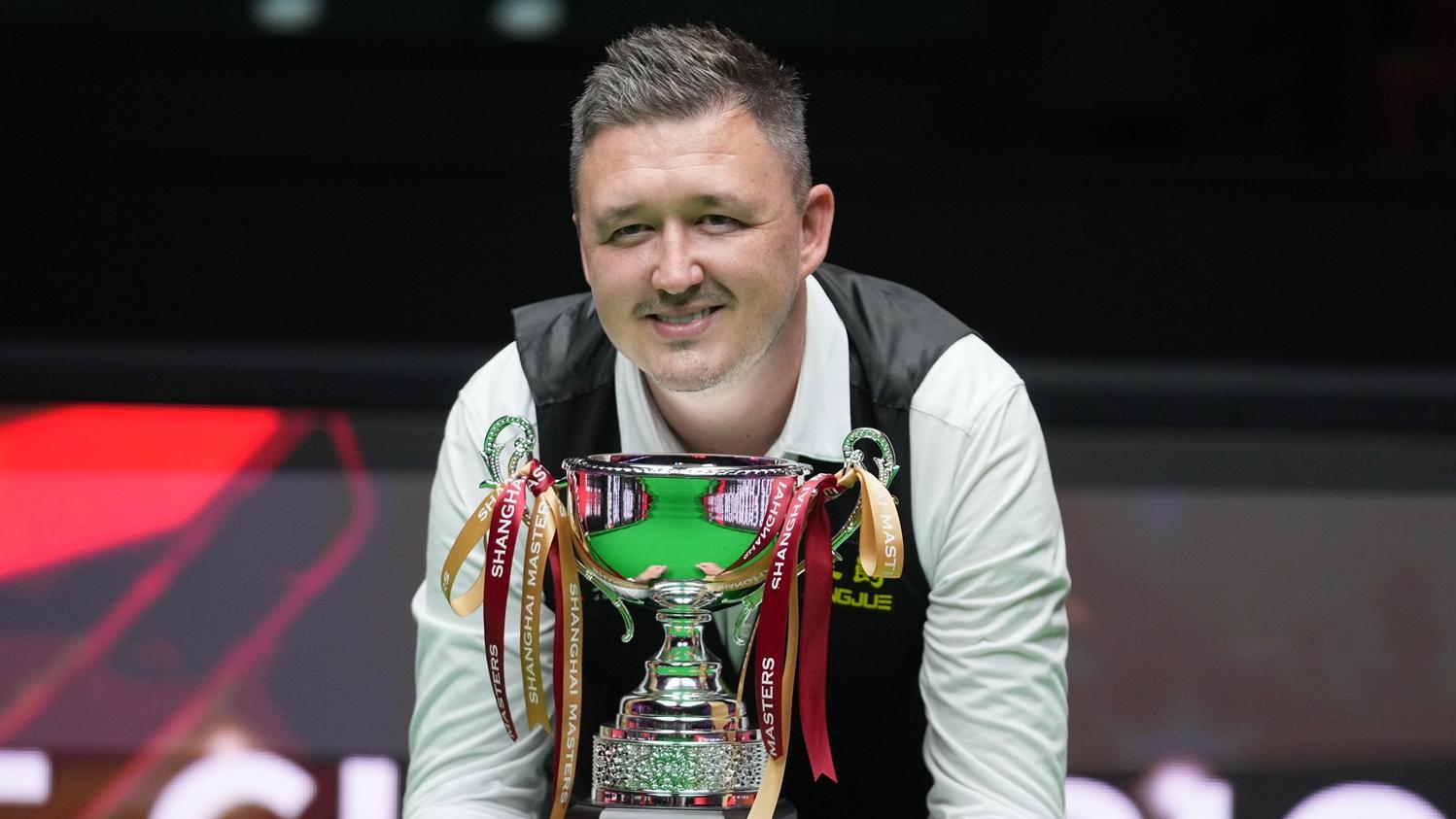 威爾遜奪得上海大師賽冠軍。(新華社)