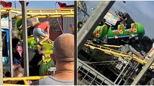 英國一處遊樂園的過山車驚傳出軌意外。（示意圖／unsplash）