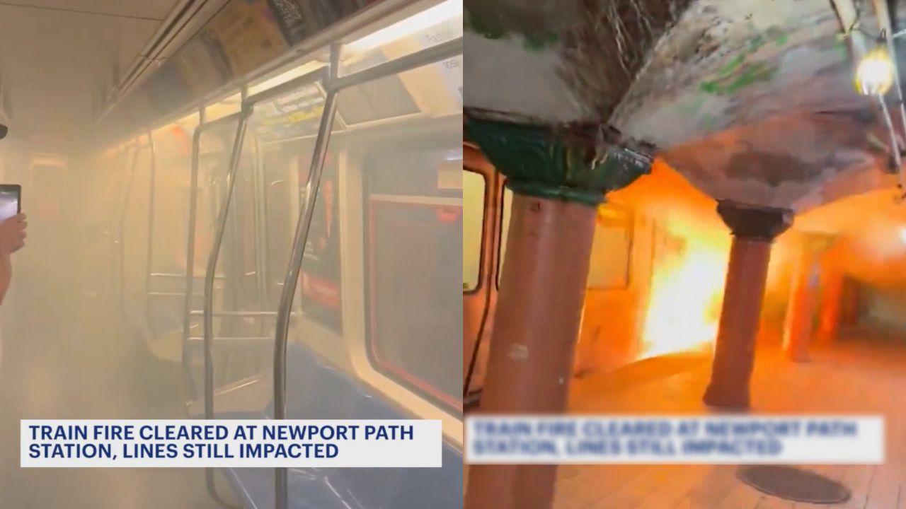 新澤西地鐵車廂突起火　13人遭嗆傷送院