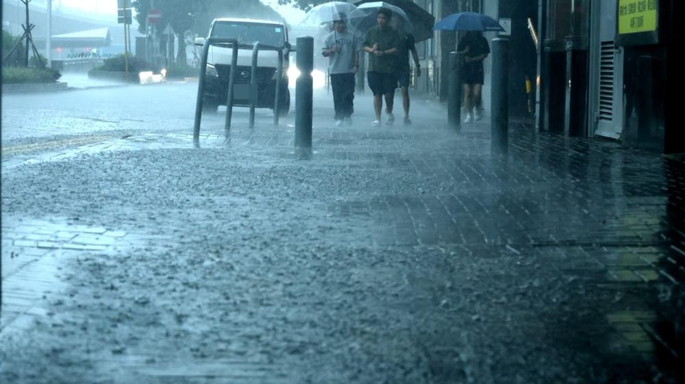 黑雨｜極端天氣暴雨頻生，家居保險保障索償小貼士。(林俊源攝)