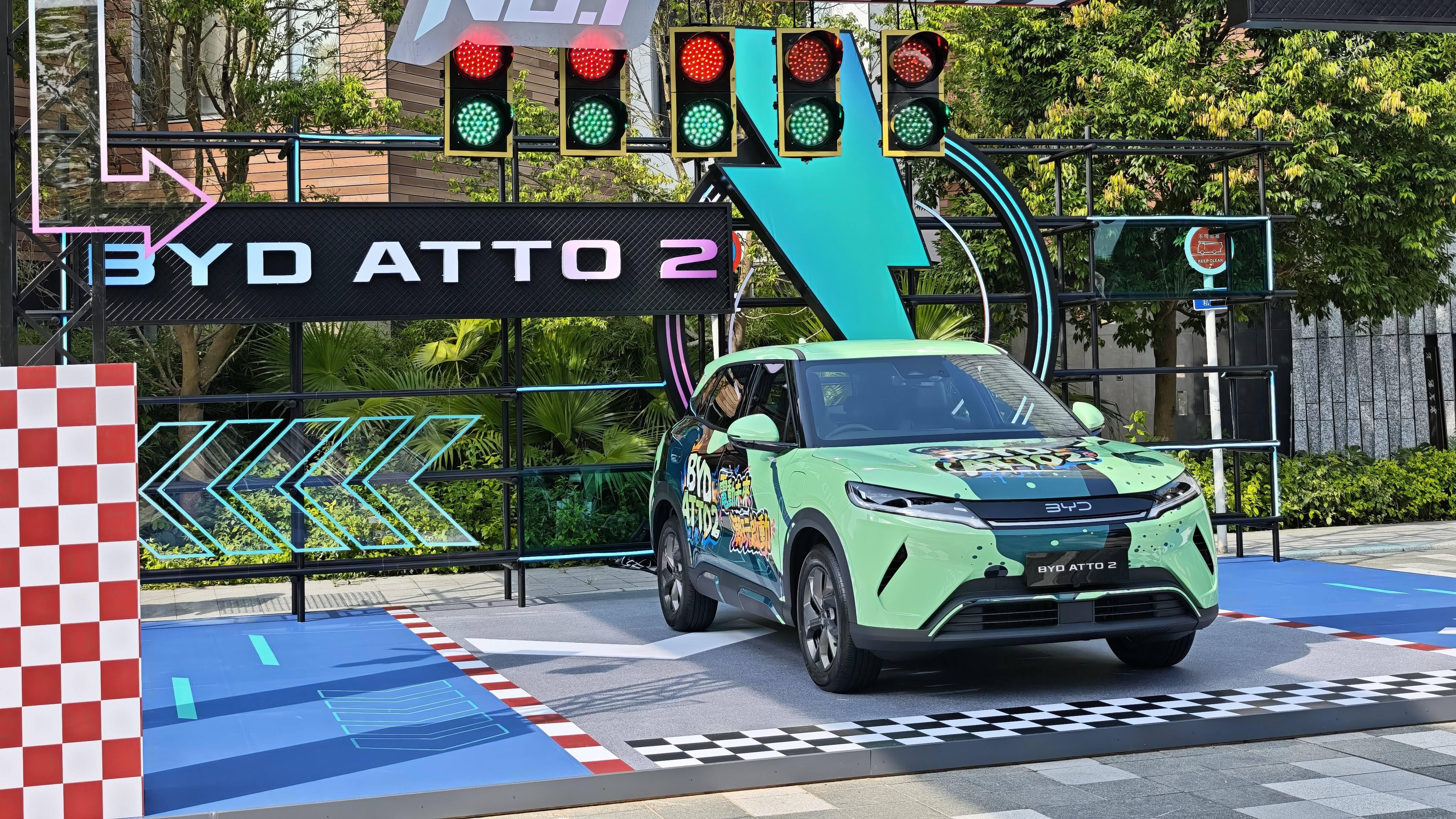 電動車｜比亞迪純電SUV BYD ATTO 2上市　一換一車價15.5萬