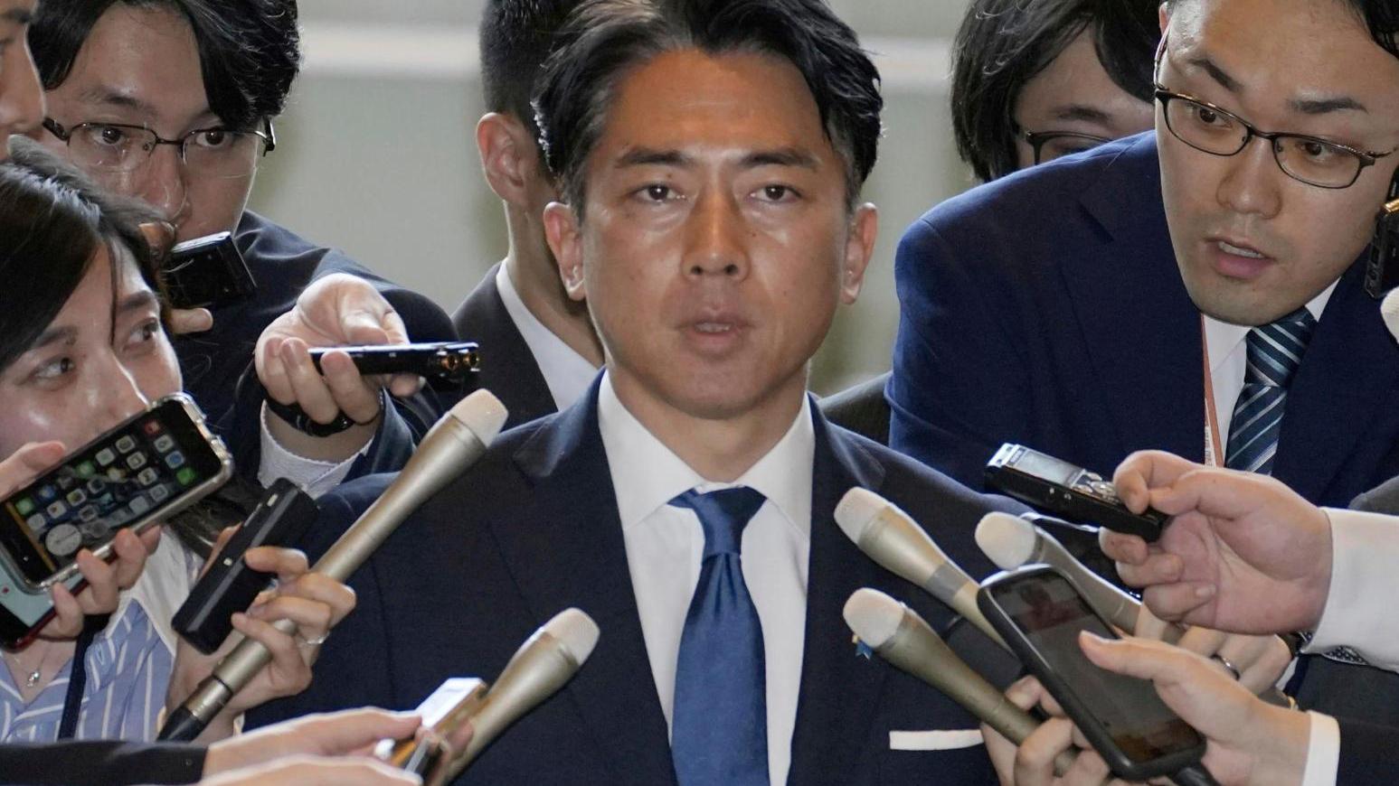 小泉進次郎。（圖／美聯社）