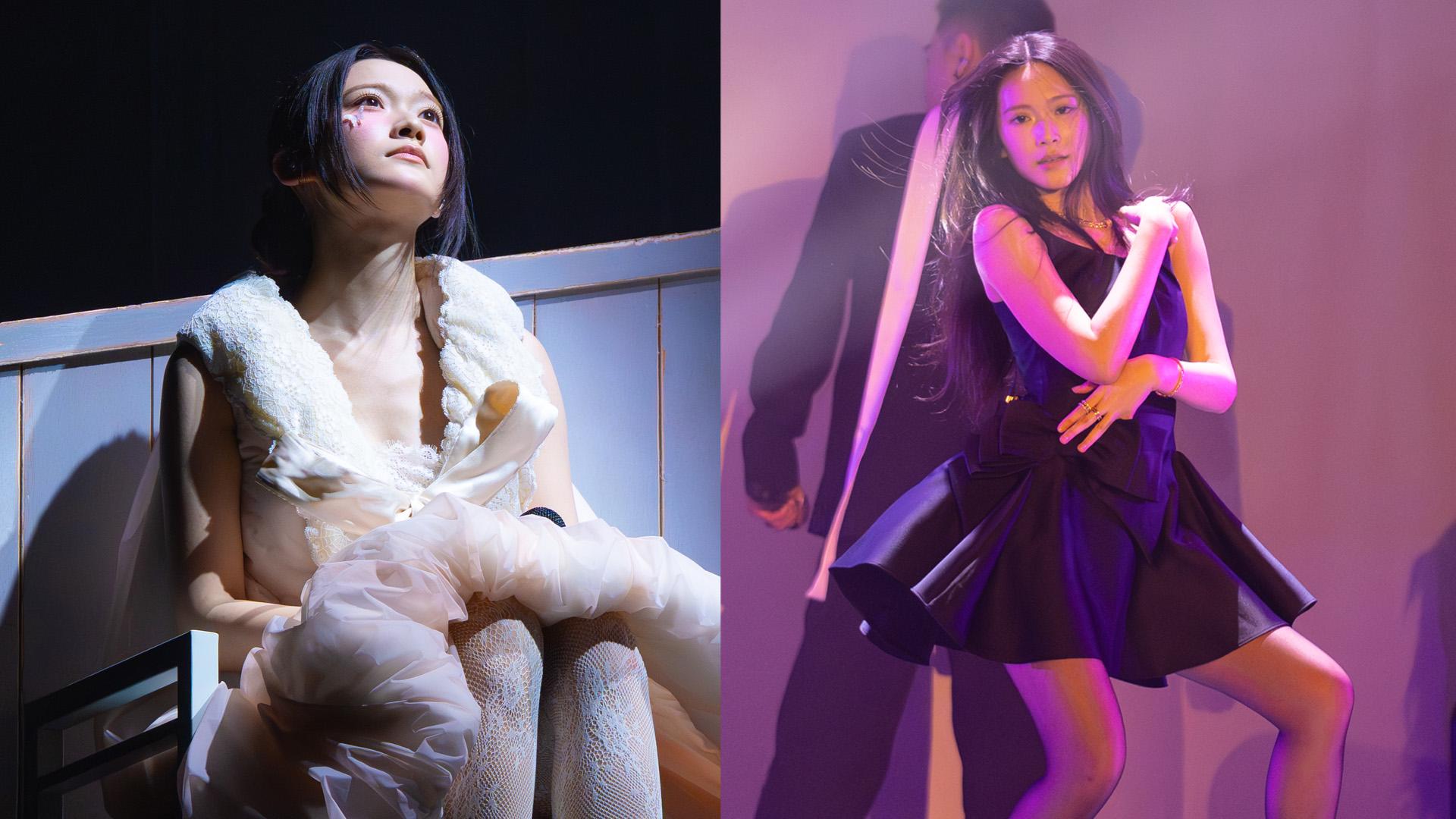 雲浩影首個個唱被燈海感動落淚  仙氣彈琴黑絲熱舞