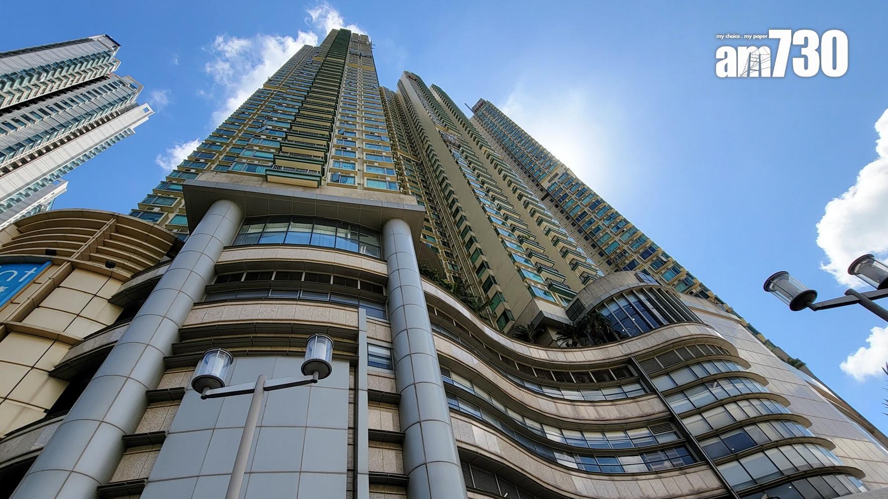 奧運站凱帆軒全海景兩房以725萬元沽出，近21年樓價升值1.5倍。