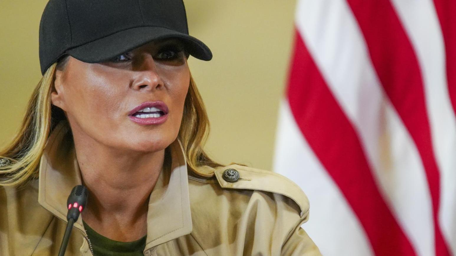 美國第一夫人梅拉妮亞。（資料照／美聯社）