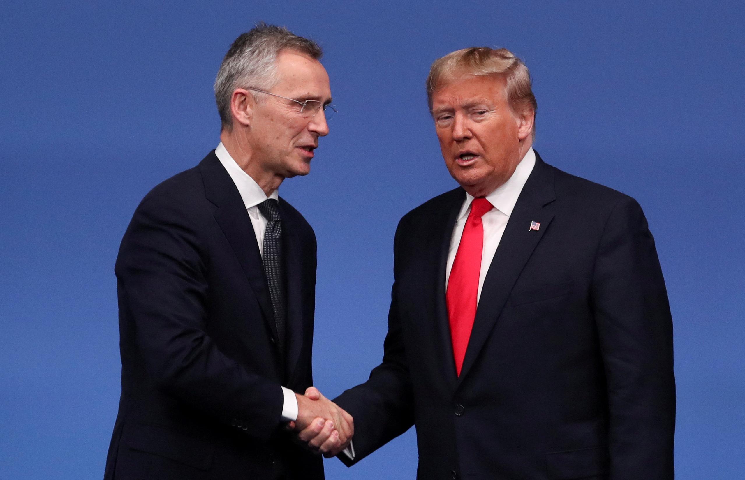 美國總統特朗普據報致電挪威財相、北約前秘書長斯托爾滕貝格討論關稅議題時，表態自己希望獲得諾貝爾和平獎（路透社資料圖片）