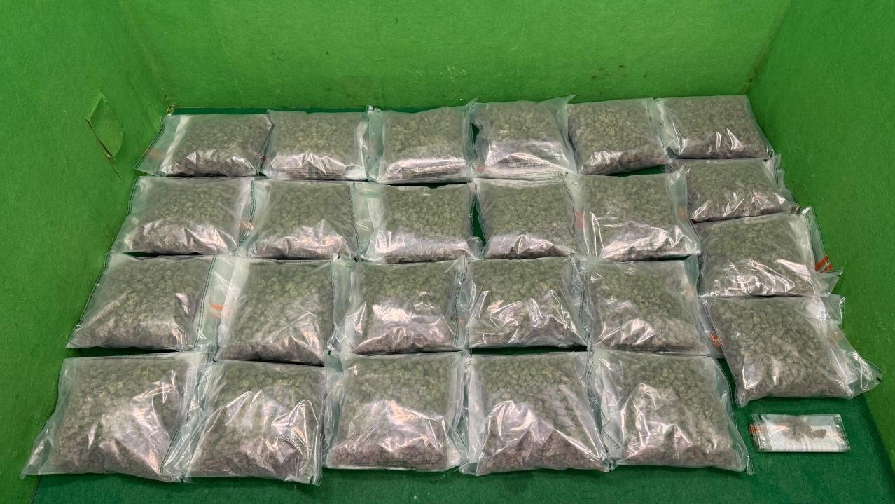 海關偵破兩宗入境旅客販毒案件　兩男子被捕