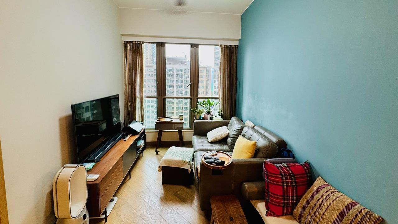 長方形大廳小巧但實用，裝修亦雅緻。(代理提供)