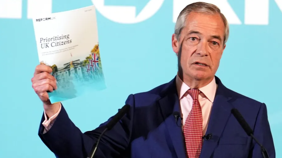 民望領先英國改革黨 黨魁倡廢永居權制度 或影響BNO港人 須每5年續簽