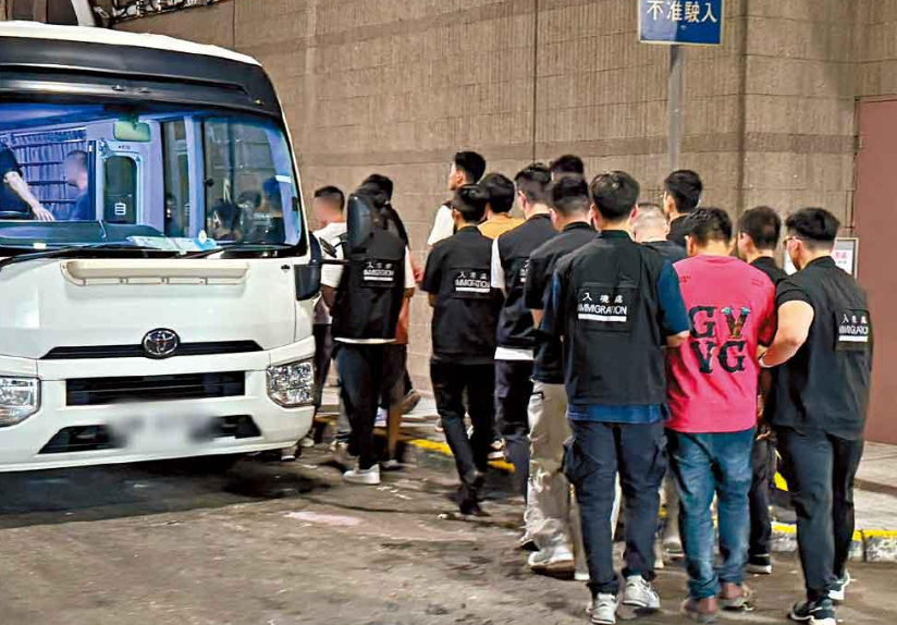 施政報告提出政府會加大力度打擊非法勞工。 (資料圖片)