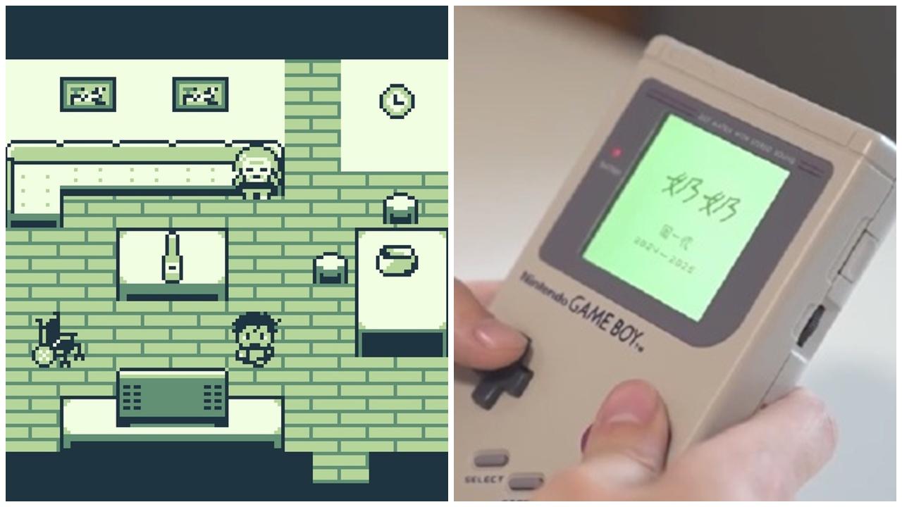 紀念離世嫲嫲，武漢男製Gameboy遊戲超催淚。(微博)