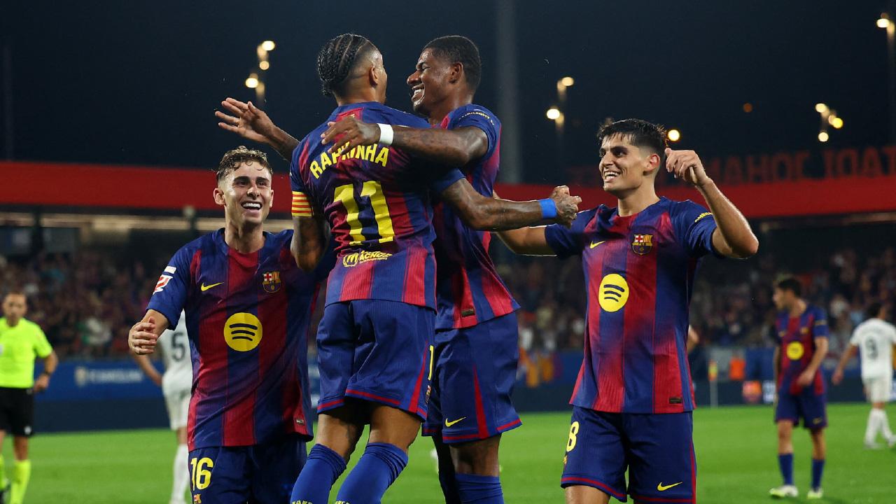 西甲｜升班馬鬥班霸 奧維多內亂 難擋巴塞