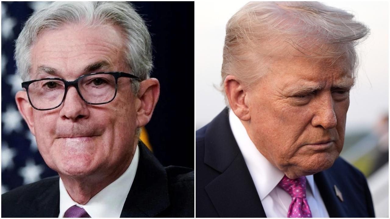 特朗普和鮑威爾。(資料圖片/AP)