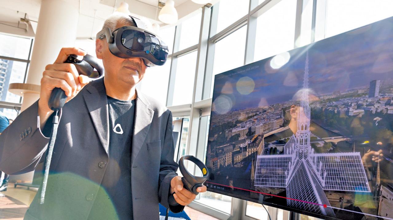 2025數碼娛樂領袖論壇下周開鑼 體驗掃描器生成電影級場景 VR遊聖母院