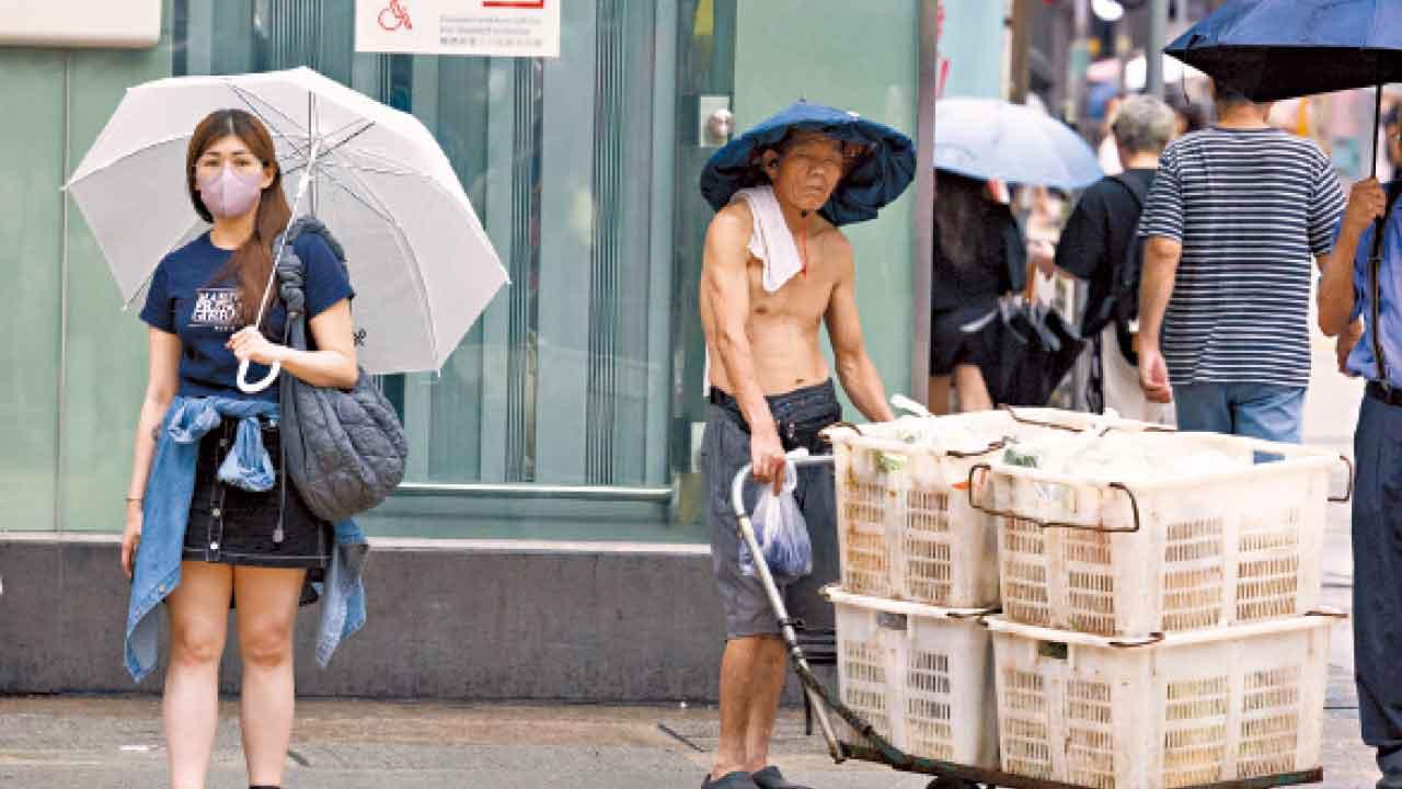 超強颱風樺加沙來襲  明日稍後天氣急速轉壞 「周三掛十號？」