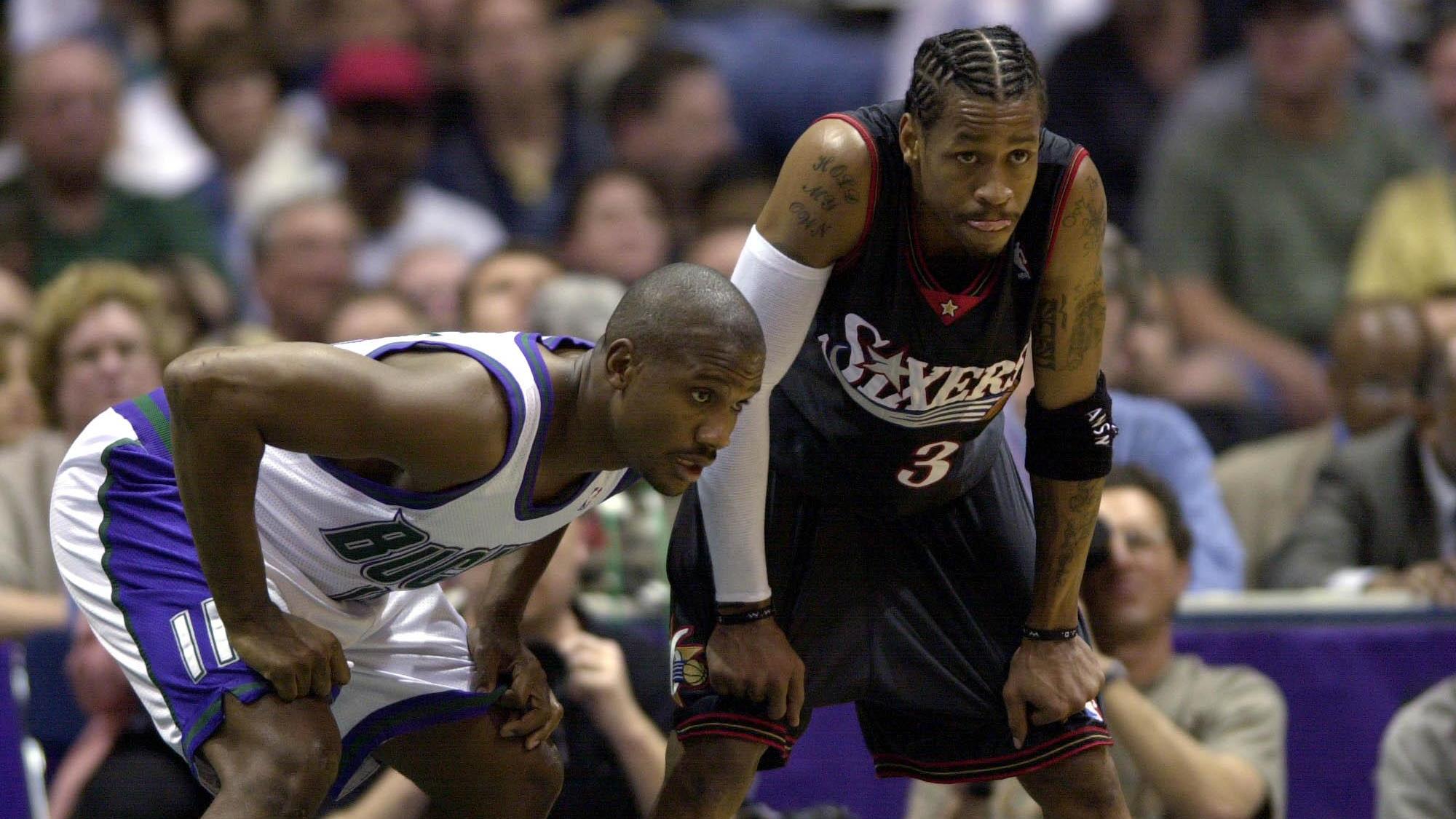 NBA｜76人球場復刻　紀念東岸冠軍25周年