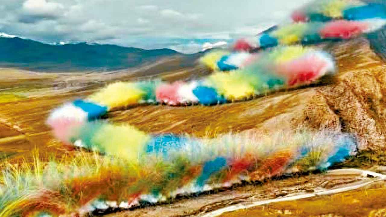 涉破壞高原生態 藝術家急道歉 喜馬拉雅煙花藝術匯演捱轟