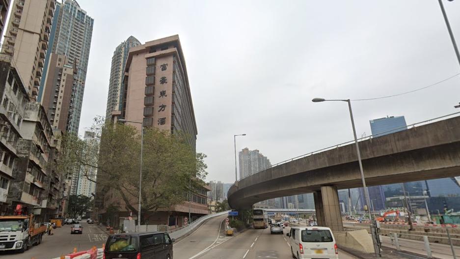 九龍城富豪東方酒店。（Google地圖截圖）