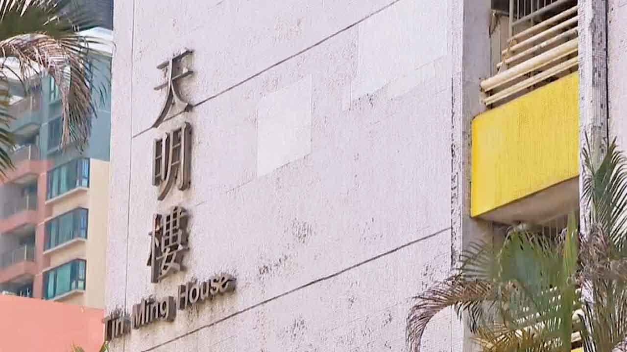上水天平邨天明樓部分樓層仍停電 管理處料3日內復電