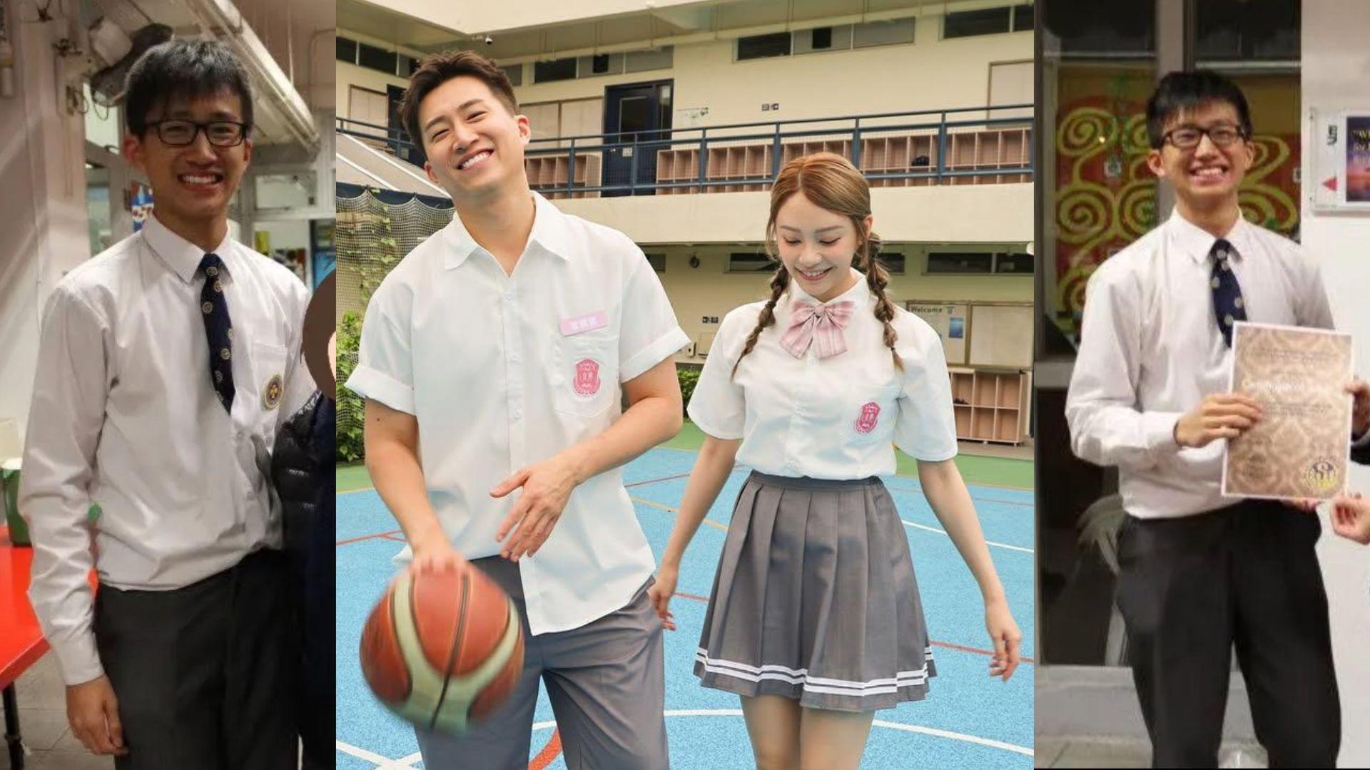 GM曾展望中學照曝光 15歲「真校服look」大曬招牌笑容