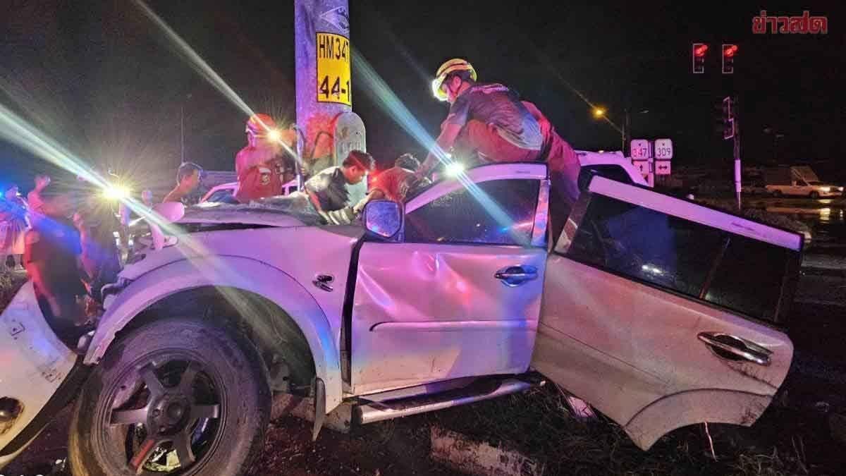 汽車撞柱路經護士上前救人 驚喊：他是我男友 不幸天人永隔