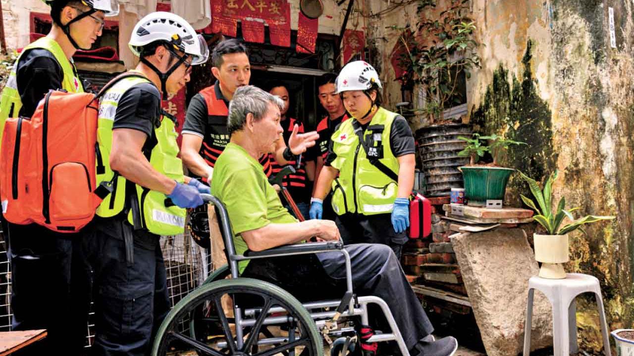 澳門昨午進入即時預防狀態 撤離低窪地區民眾