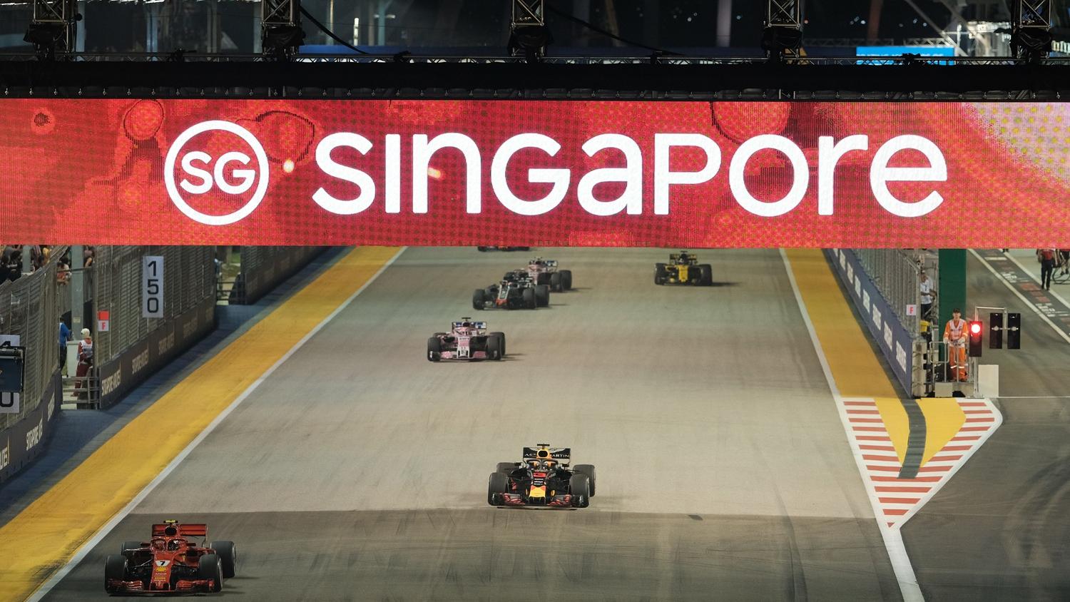 新加坡F1。(路透社)