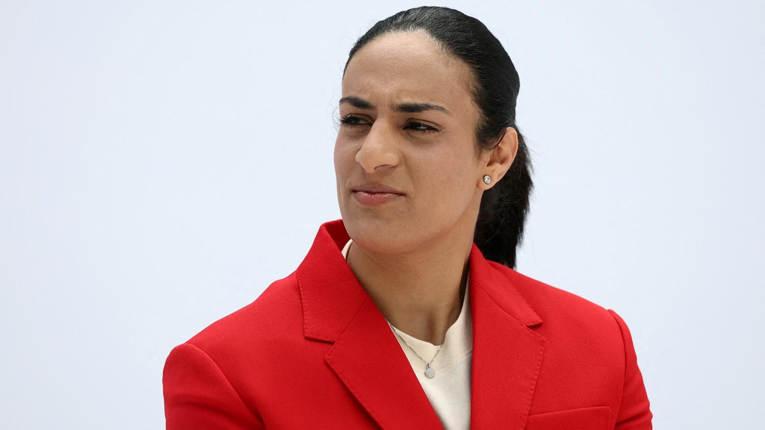 阿爾及利亞女拳擊手希莉芙。(路透社)