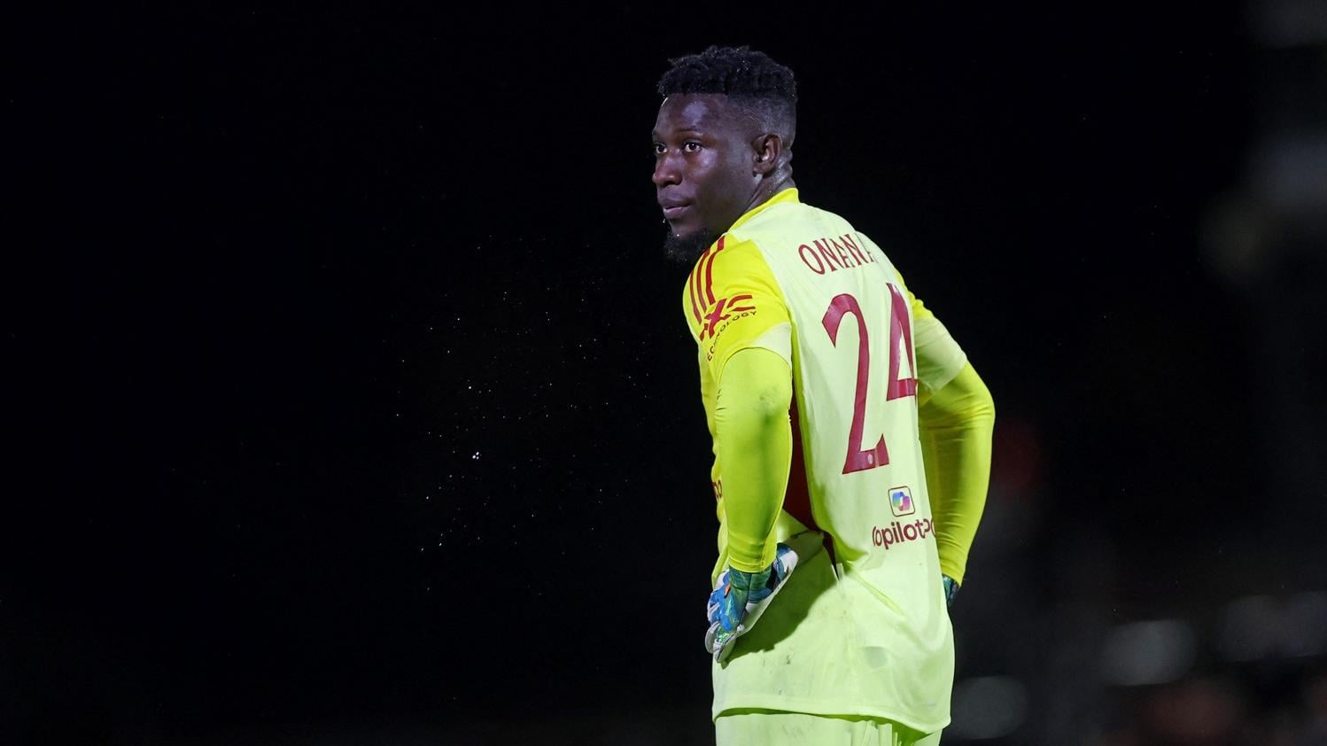 曼聯門將奧拿拿。(路透社)