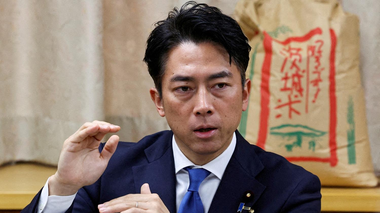 日本農林水產大臣小泉進次郎。(路透社)